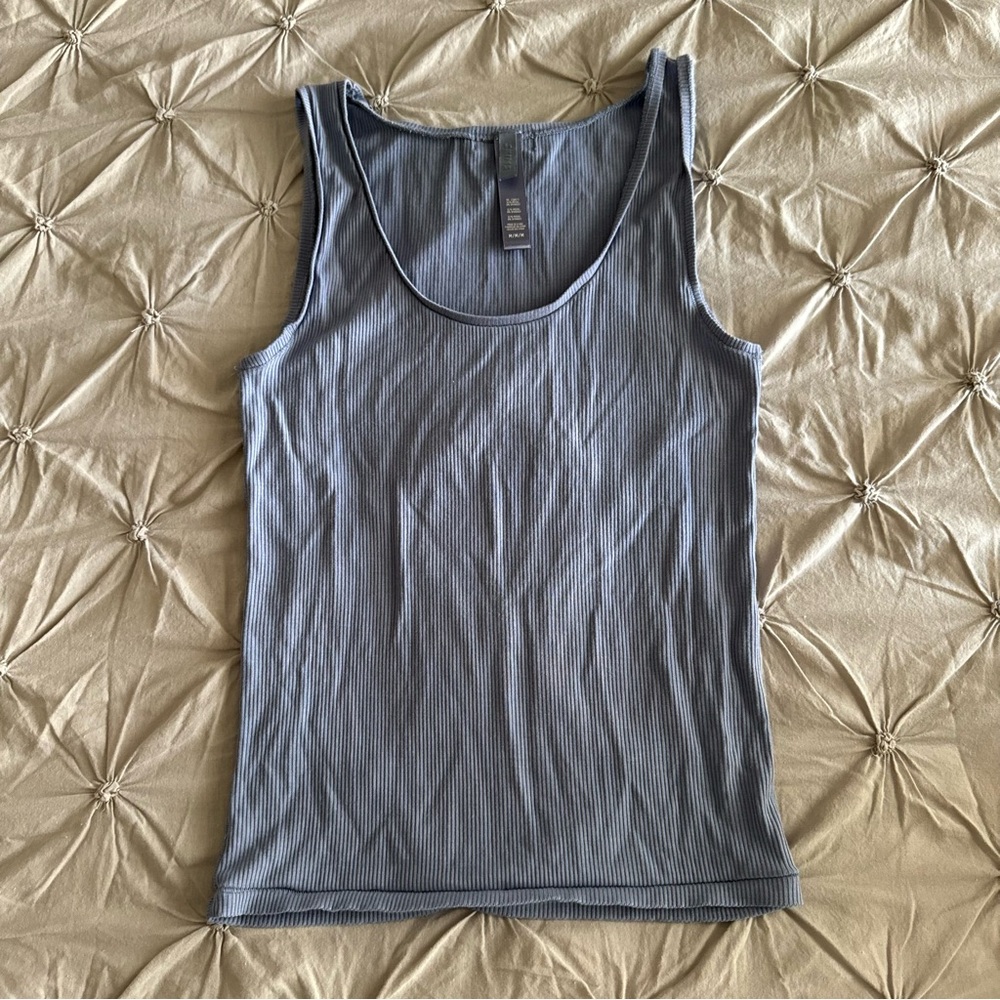 Skims Soft Lounge Tank in Slate